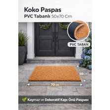Koko Coco Halı Kapı Önü Paspas Koko - 50cm x 70cm