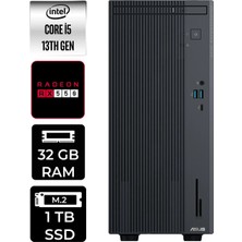 Asus Expertcenter P500MV i5 13420H Masaüstü Bilgisayar 32GB RAM 1TB SSD Win11 Pro + Per4 USB P500I513428512B0DP406
