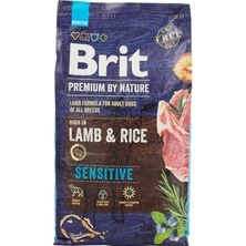 Braventa Collection Brit Care Premium By Nature Köpek Kuru Maması, Hassas Köpekler Için Kuzulu, 8 kg