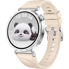 Hype Store 18MM ile Uyumlu Saatler Için Kristal Desenli Yumuşak Silikon Kordon Huaweı Watch (Gt5 Pro 42MM/GT5 4