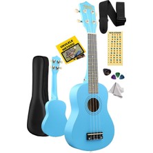Hype Store Ball Konseri/soprano Ball End Naylon Ukulele Telleri - Siyah