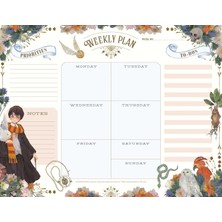 Hype Store Harry Potter: Floral Fantasy Weekly Planner Notepad