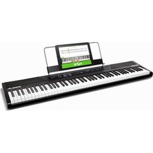 Hype Store Alesis Recital Dijital Piano Klavye 88 Tuşlu Yeni Başlayanlar Için Yarı Ağırlıklı Tuşlu, Dahili Hopa