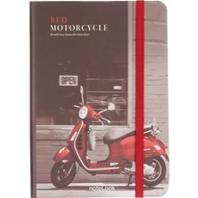 Hype Store Scrikss Red Notelook Çizgisiz Defter A6