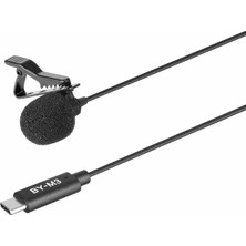 Hype Store Boya By-M3 Klipsli Yaka Mikrofonu, USB Type-C, Osmo Aksiyon Kamerası ile Uyumlu