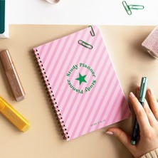 Braventa Collection Paperora A5 Spiralli Ders Çalışma Planlayıcısı - Study Planner - Sınava Hazırlık Ayt-Tyt-Kpss-Ales-Y