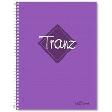 Hype Store Le Color A5 Defter Çizgili 200 Syf Mor Tranz