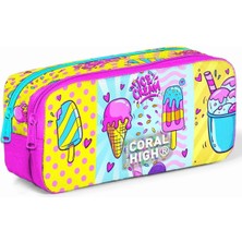 Hype Store High Mixed Dondurma Iki Bölmeli Kalem Çantası - Kız Çocuk
