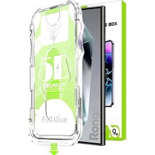 Hype Store S24 Ultra Için Kolay Kurulum Ekran Koruyucu Otomatik Toz Toplayan Hava Kabarcığı Bırakmayan Dokunmat