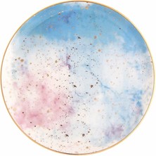 Hype Store Cosmos Desen5 Düz Tabak 24CM