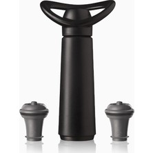 Hype Store Vacu Vin Şarap Pompası Concerto 2 Tıkaçlı, Plastik, Siyah, Standart 9875606