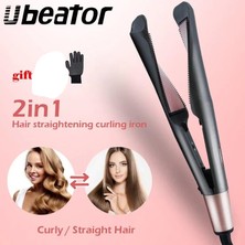 EkoAlışverişDünyam Profesyonel 2&amp;#39;si 1 Arada Saç Kıvırma Düzleştirici (5510)