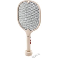 EkoAlışverişDünyam Masaüstü Standlı Şarjlı Sinek Öldürücü-Sinek Kovucu Raket (5510)