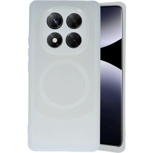 Newface Xiaomi Redmi Note 14 Pro 4g Kılıf Maya Karbon Kapak - Krem ARLSTRTCH-RSG3256