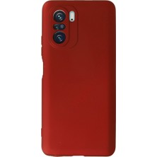 Newface Xiaomi Poco F3 Kılıf First Silikon - Kırmızı ARLSTRTCH-RSG3256