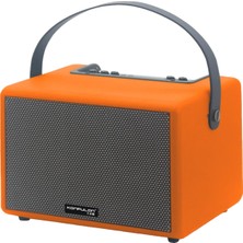 Konfulon F31 50W Sürücülü 2 Adet Mikrofonlu Bt 5.2 Kablosuz Hoparlör - Turuncu ARLSTRTCH-RSG325