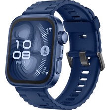 Newface Huawei Fit 4 Nova Silikon Kordon - Lacivert ARLSTRTCH-RSG3256