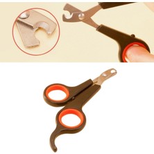 EkoAlışverişDünyam Küçük Çelik Uçlu Kedi Köpek Evcil Hayvan Tırnak Makası Pati Bakım Aleti Ergonomik Kaymaz Sap (5510)