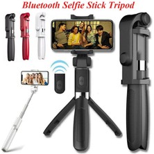 EkoAlışverişDünyam Selfie Stick L01 Bluetooth Kumandalı Selfie Çubuğu Tripod Monopod (5510)