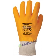 Aylina Mey Ithalat® Techno Üniversal C-35 9 No Süper Nitril Tam Kaplı Eldiven
