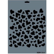 Aylina Mey Ithalat® Rich New Seri N-254 Stencil 35X25 cm