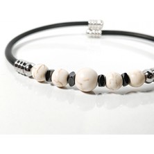 Moncuk Design Havlit Taşlı Yaylı Bileklik – Sakinlik, Arınma ve Içsel Denge