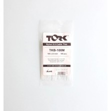 Aylina Tork Beyaz Kablo Bağı 2,5X100