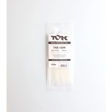 Aylina Tork Beyaz Kablo Bağı 2,5X150