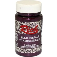 Aylina Mey Ithalat® Rich Multi Surface Titanium 2560 Antik Mürdüm Metalik 90 cc