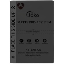 Joko Epu Hd Makine Mat Seramik Hayalet Nano Ekran Koruyucu ARLSTRTCH-RSG3256