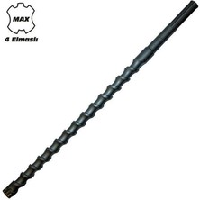 Aylina Mey Ithalat® Todrill TD50420 Sds Max 4 Elmaslı Matkap Uç 20 x 340 mm