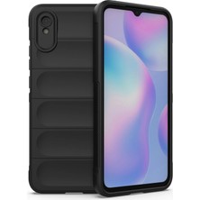 Newface Xiaomi Redmi 9A Kılıf Optimum Silikon - Siyah ARLSTRTCH-RSG3256
