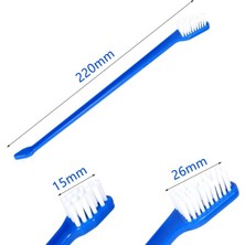 EkoAlışverişDünyam Çift Taraflı Hayvan Diş Fırçası 4 Lü Set (5510)