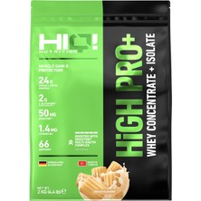 HIQ Nutrition High Pro+ 2 kg Bisküvi Aromalı Toz Protein Ürünü Yetişkinler İçin Unisex