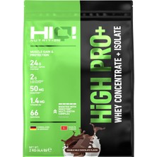 HIQ Nutrition High Pro+ 2 kg Double Milk Chocolate Flavored