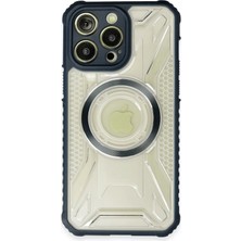 Newface iPhone 13 Pro Kılıf Prag Magneticsafe Kapak - Lacivert ARLSTRTCH-RSG3256