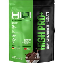 HIQ Nutrition High Pro+ 510GR Double Milk Chocolate Flavored