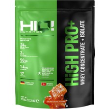HIQ Nutrition High Pro+ 510GR Salted Caramel Flavored