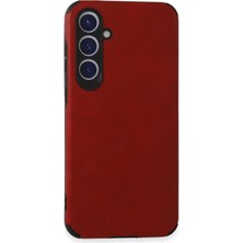 Newface Samsung Galaxy S23 Fe Kılıf Loop Deri Silikon - Kırmızı ARLSTRTCH-RSG3256