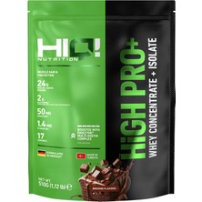 HIQ Nutrition High Pro+ 510GR Brownie Flavored