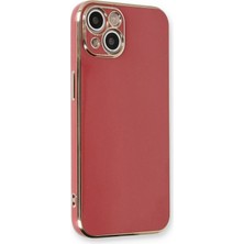 Newface iPhone 13 Kılıf Volet Silikon - Kırmızı ARLSTRTCH-RSG3256