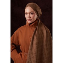 Levidor Camel Lvd Baskılı Naia Jakar Şal