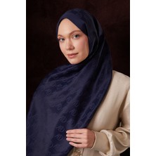 Levidor Lacivert Lvd Baskılı Naia Jakar Şal