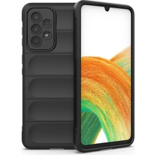Newface Samsung Galaxy A33 5g Kılıf Optimum Silikon - Siyah ARLSTRTCH-RSG3256