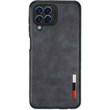 Newface Samsung Galaxy M33 Kılıf Loop Deri Silikon - Lacivert ARLSTRTCH-RSG3256