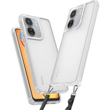 Newface Xiaomi Redmi 13C Kılıf Penta Silikon Kılıf - Şeffaf ARLSTRTCH-RSG3256