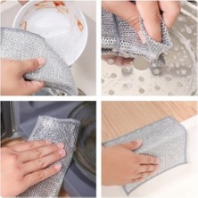 EkoAlışverişDünyam Çok Amaçlı Sihirli Tel Temizlik Bezi