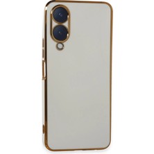 Newface Vivo Y17S Kılıf Volet Silikon - Beyaz ARLSTRTCH-RSG3256