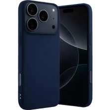 İ She iPhone 17 Pro Max Kılıf Içi Kadife Dolgulu ve Yumuşak Şık Hydrogel Premium Silikon Kapak