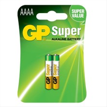 Gp Aaaa Alkalin Pil 2li Blister